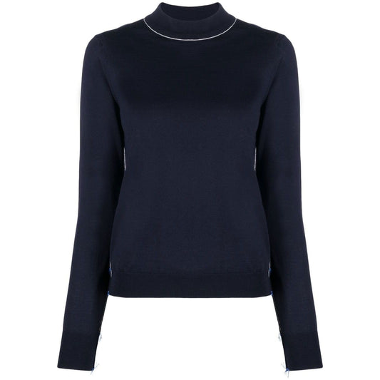 Maison Margiela Sweaters Blue