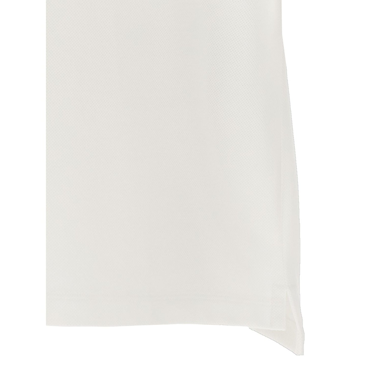 Gucci White Cotton Polo Shirt