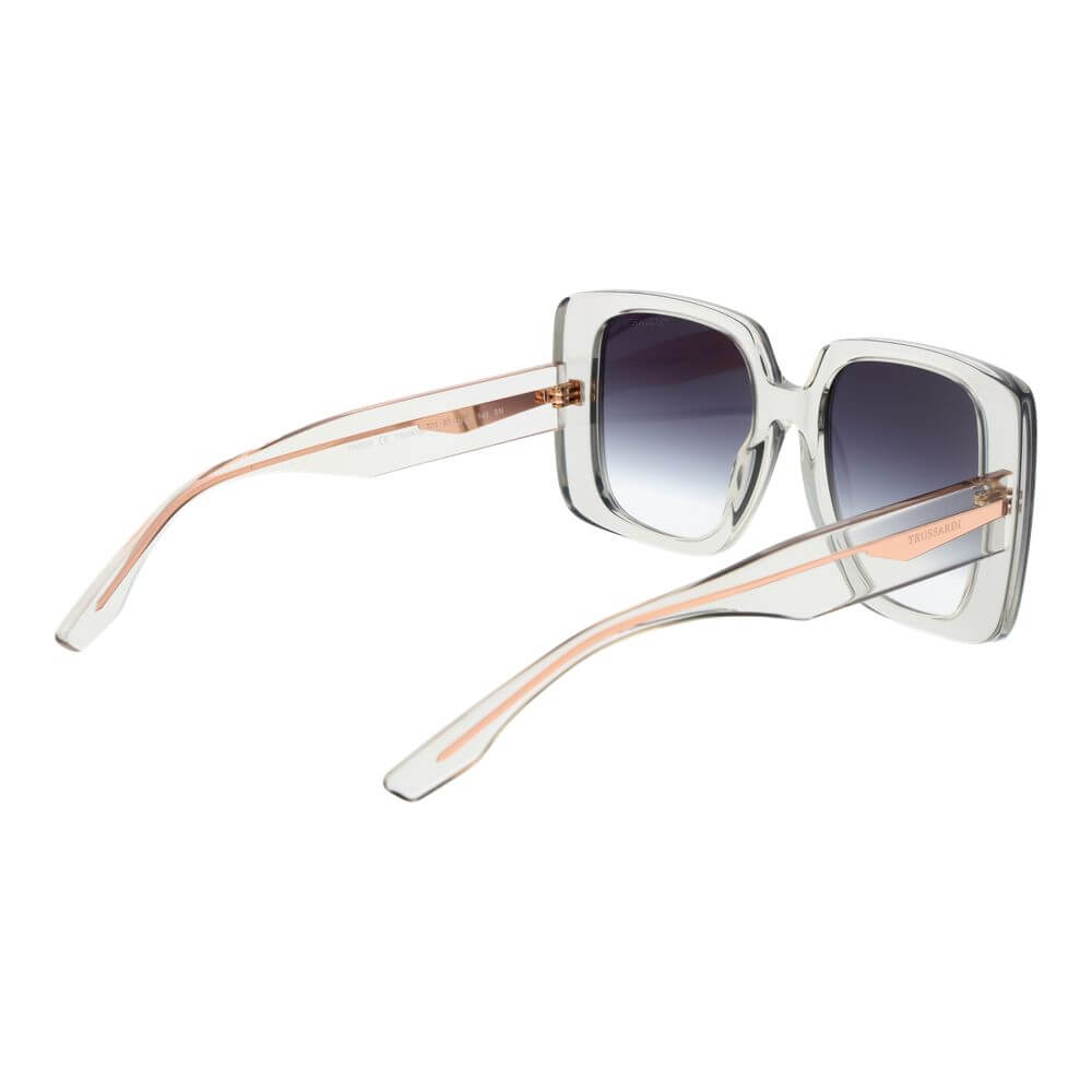 Trussardi Gray Acetate Sunglasses