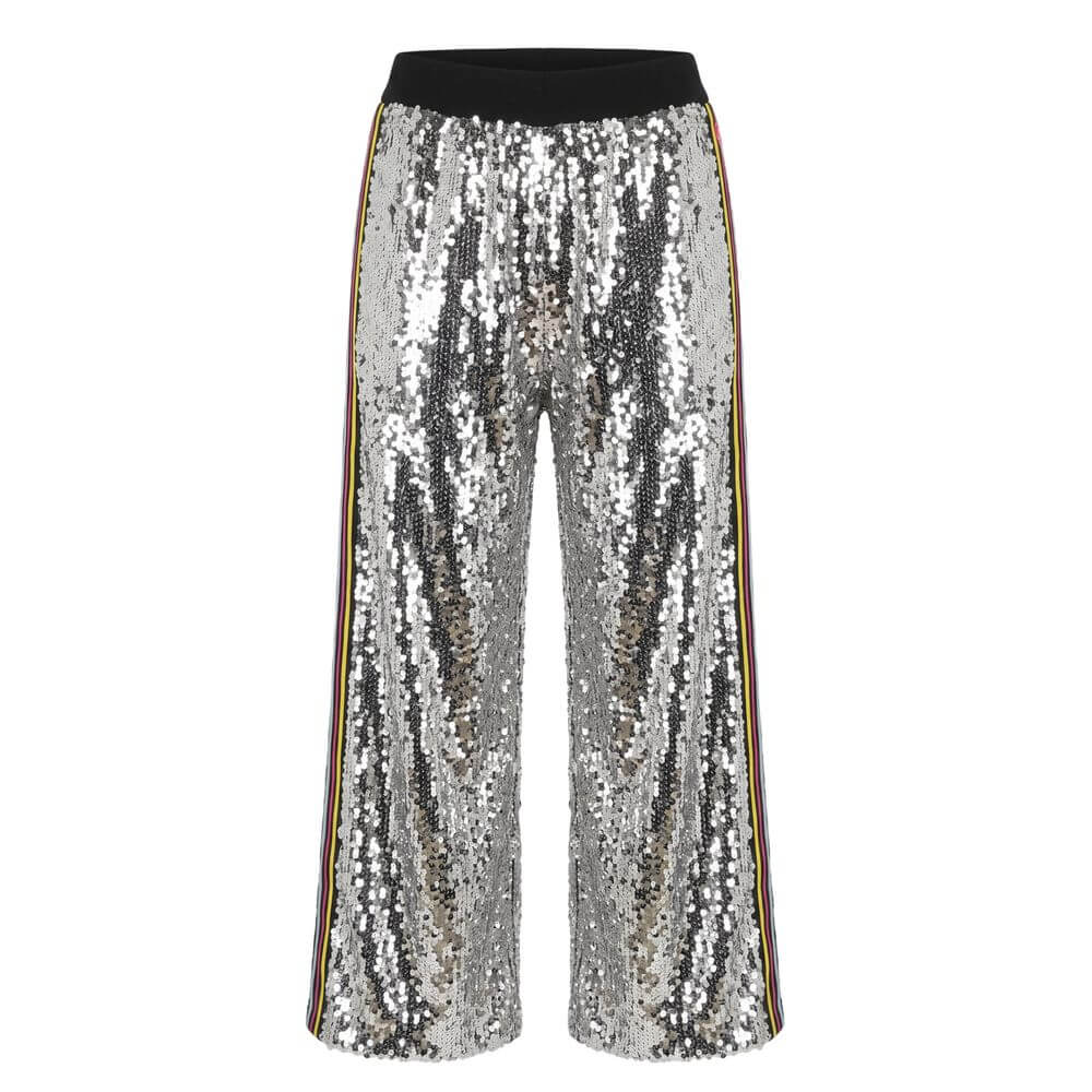 Trussardi Jeans Grey Polyester Women Pants