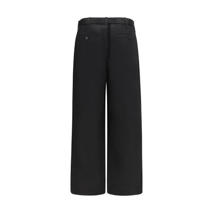 Sacai Black Cotton Chino Pants