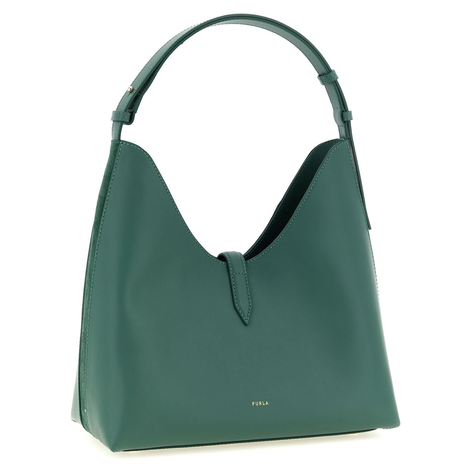Furla Bicolor Calfskin Shoulder Bag
