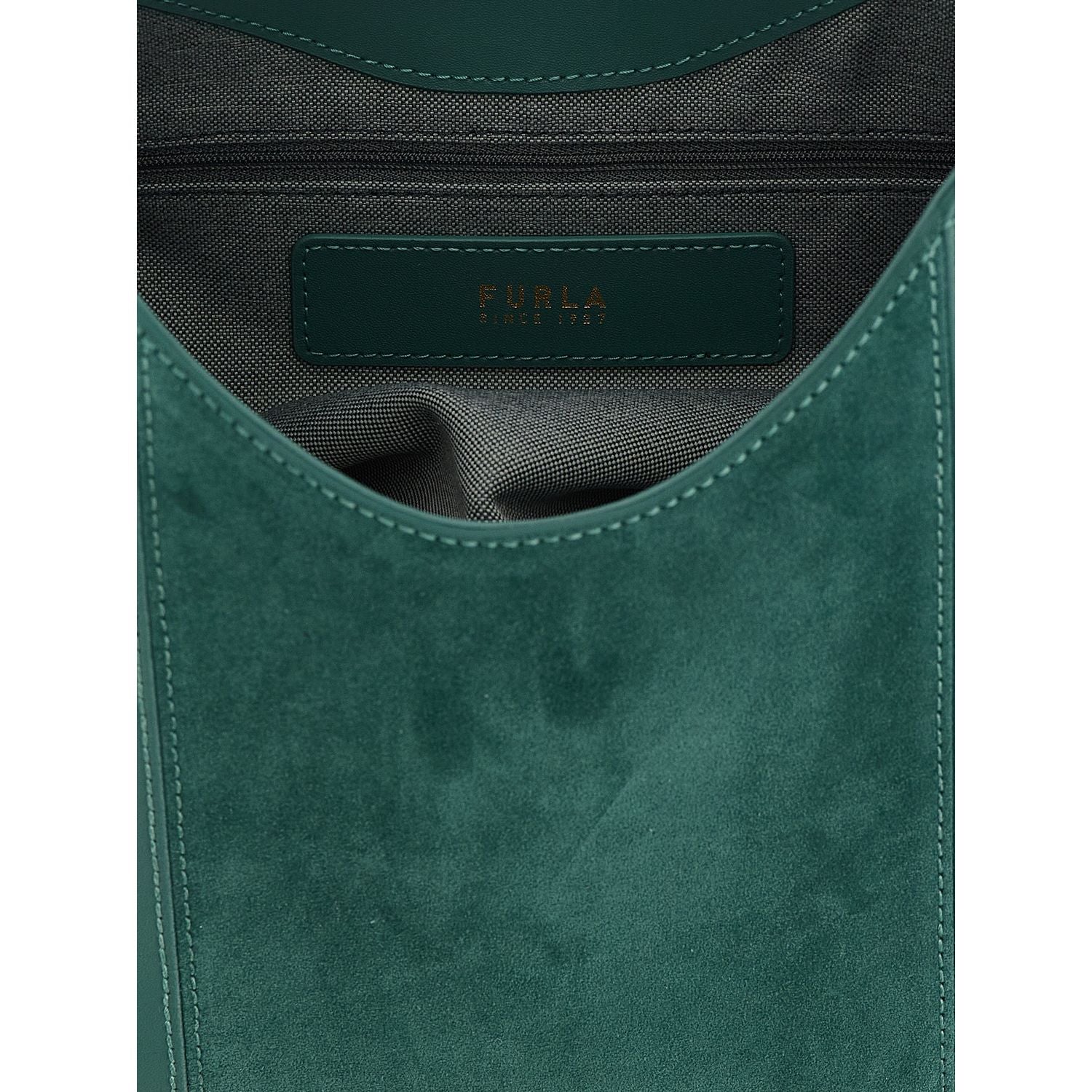 Furla Bicolor Calfskin Shoulder Bag