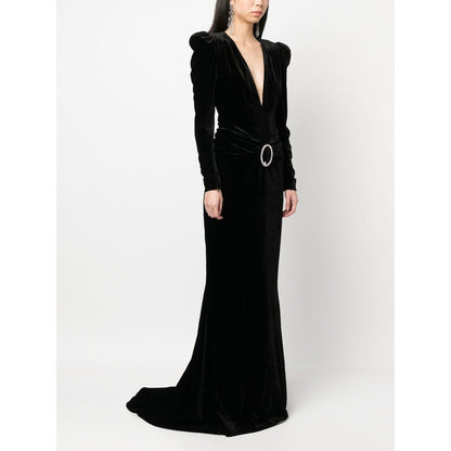 Alessandra Rich Dresses Black Dresses
