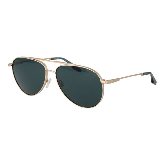 Trussardi Gold Stainless Steel Sunglasses