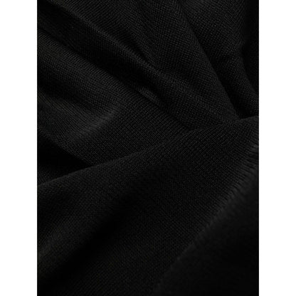 Saint Laurent semi-sheer one-sleeve long dress Dresses