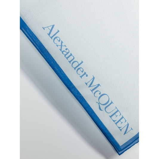 Alexander McQueen gradient-effect logo scarf Scarves Hats & Gloves