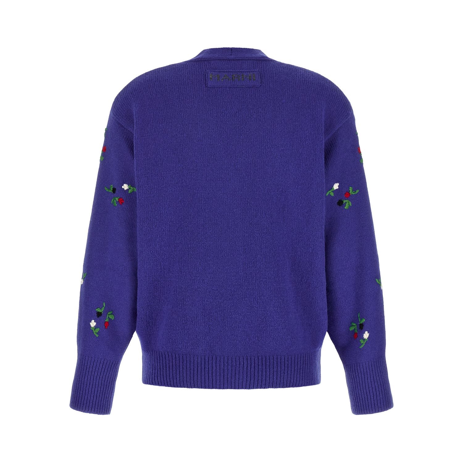 Marni Blue Virgin Wool Cardigan