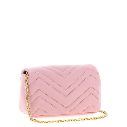 Gucci Multicolor Leather GG Marmont Mini Shoulder Bag