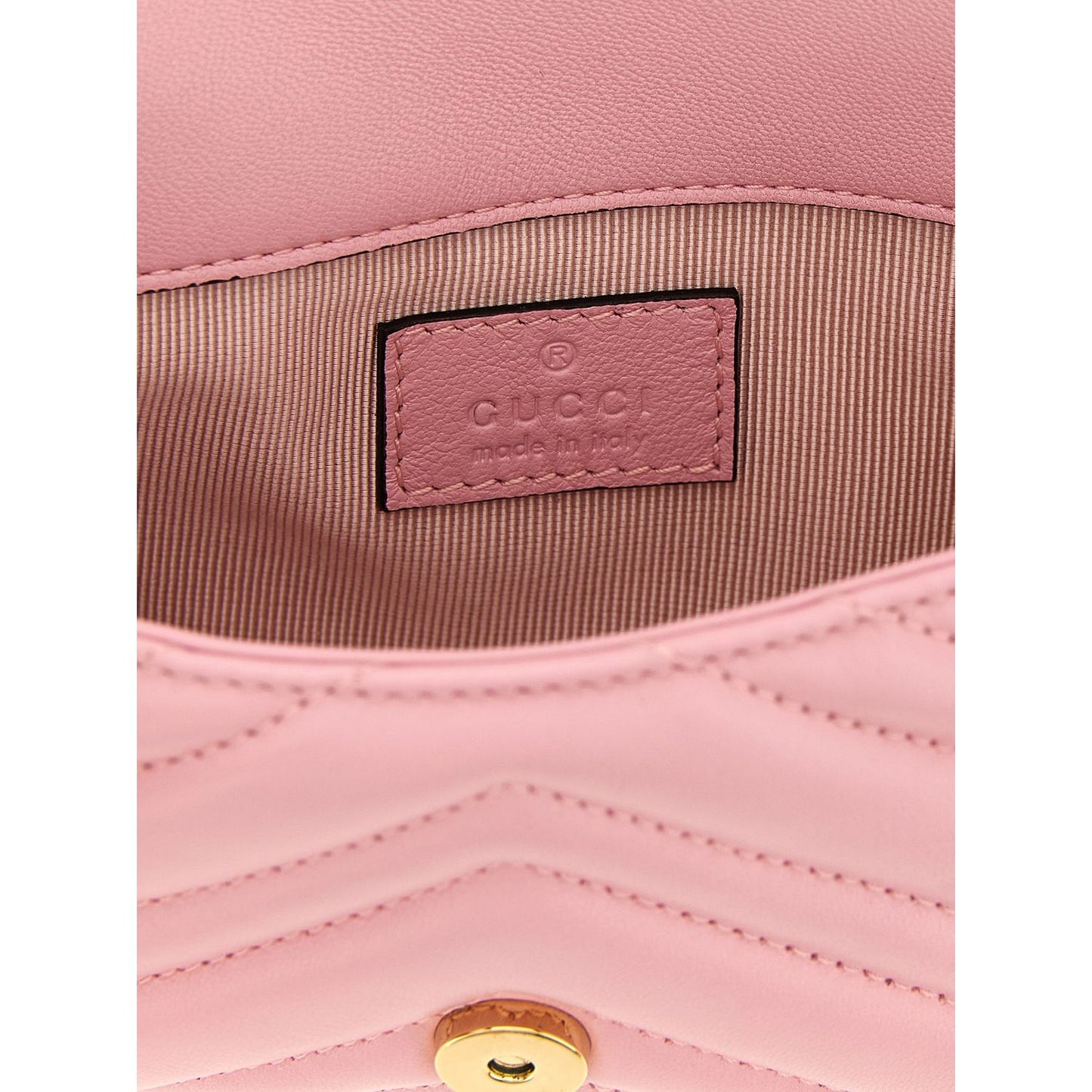 Gucci Multicolor Leather GG Marmont Mini Shoulder Bag