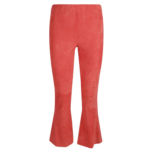 Via Masini 80 Trousers Red Trousers