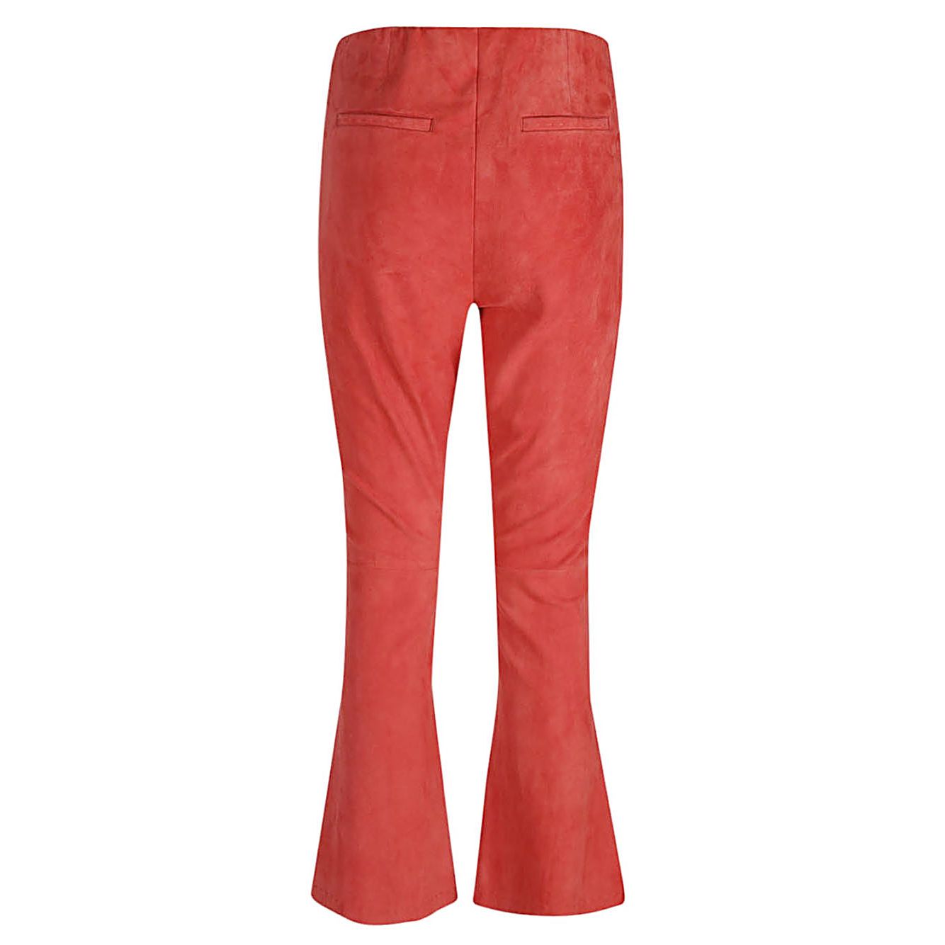 Via Masini 80 Trousers Red Trousers