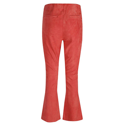 Via Masini 80 Trousers Red Trousers