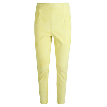 Via Masini 80 Trousers Yellow Trousers