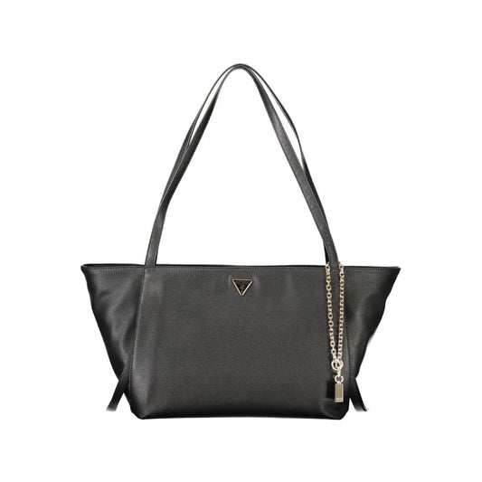 Guess Jeans Black Polyurethane Women's Bag