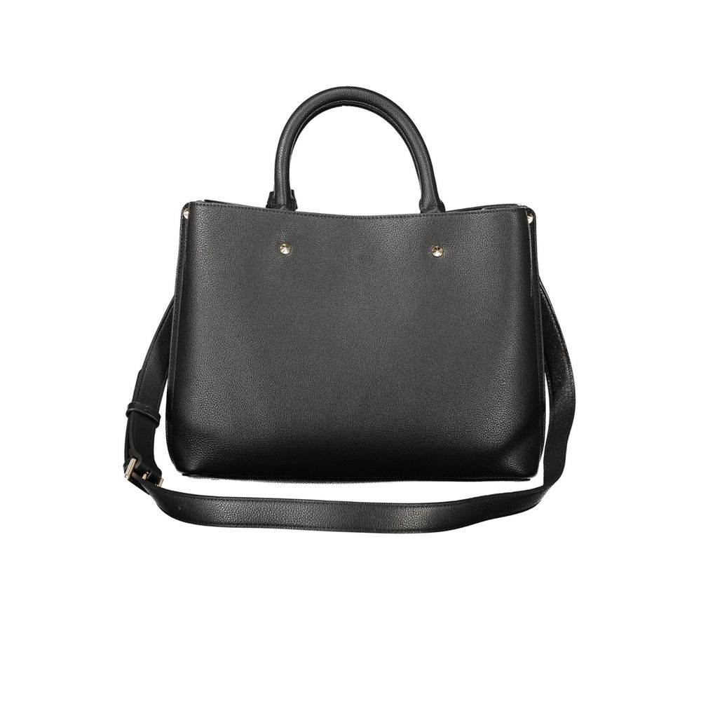 Guess Jeans "Black Polyurethane Womens Bag"