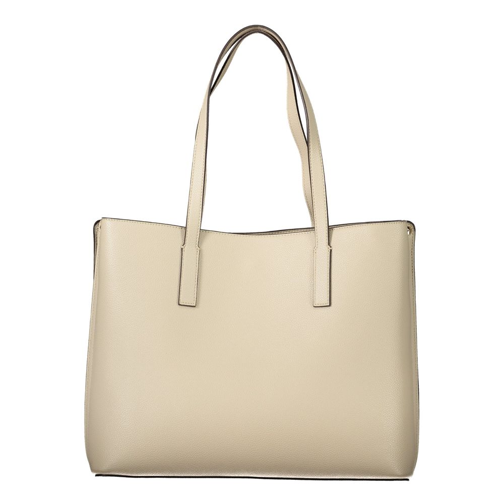 Guess Jeans Beige Polyurethane Women's Bag