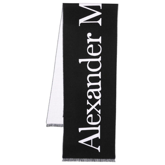 Alexander McQueen Scarfs Black Scarves Hats & Gloves Alexander Mcqueen Lavender