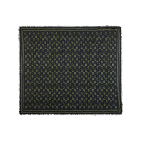 Alexander McQueen Scarfs Black Scarves Hats & Gloves Alexander Mcqueen Dark Slate Gray