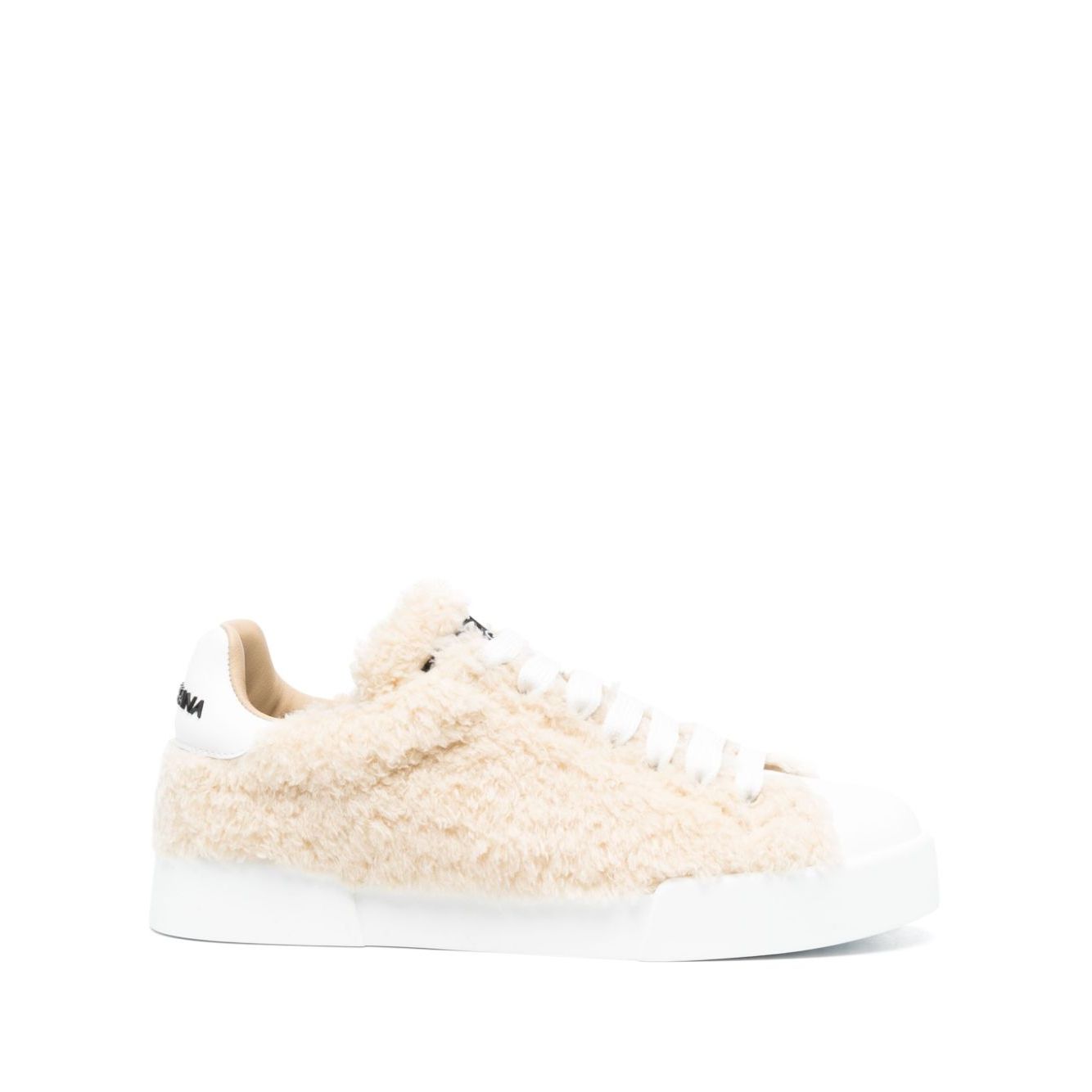Dolce & Gabbana leather sneakers with embossed logo Sneakers