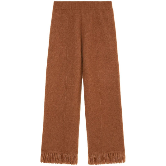 Alanui Trousers Camel LWHG001F23KNI0026200