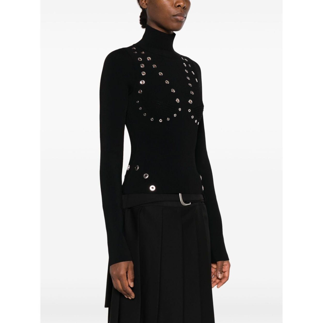 OFF WHITE FASHION Sweaters Black Topwear