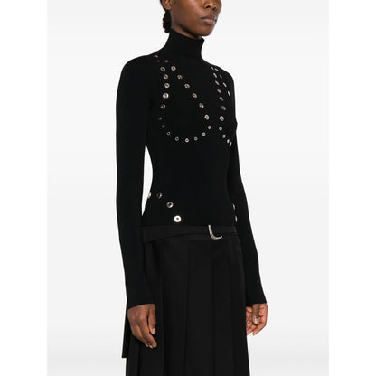 OFF WHITE FASHION Sweaters Black Topwear