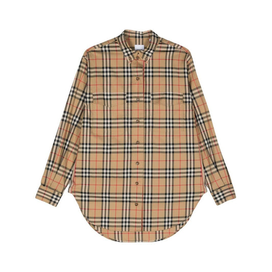 Burberry Vintage Check Pattern Shirt Shirts
