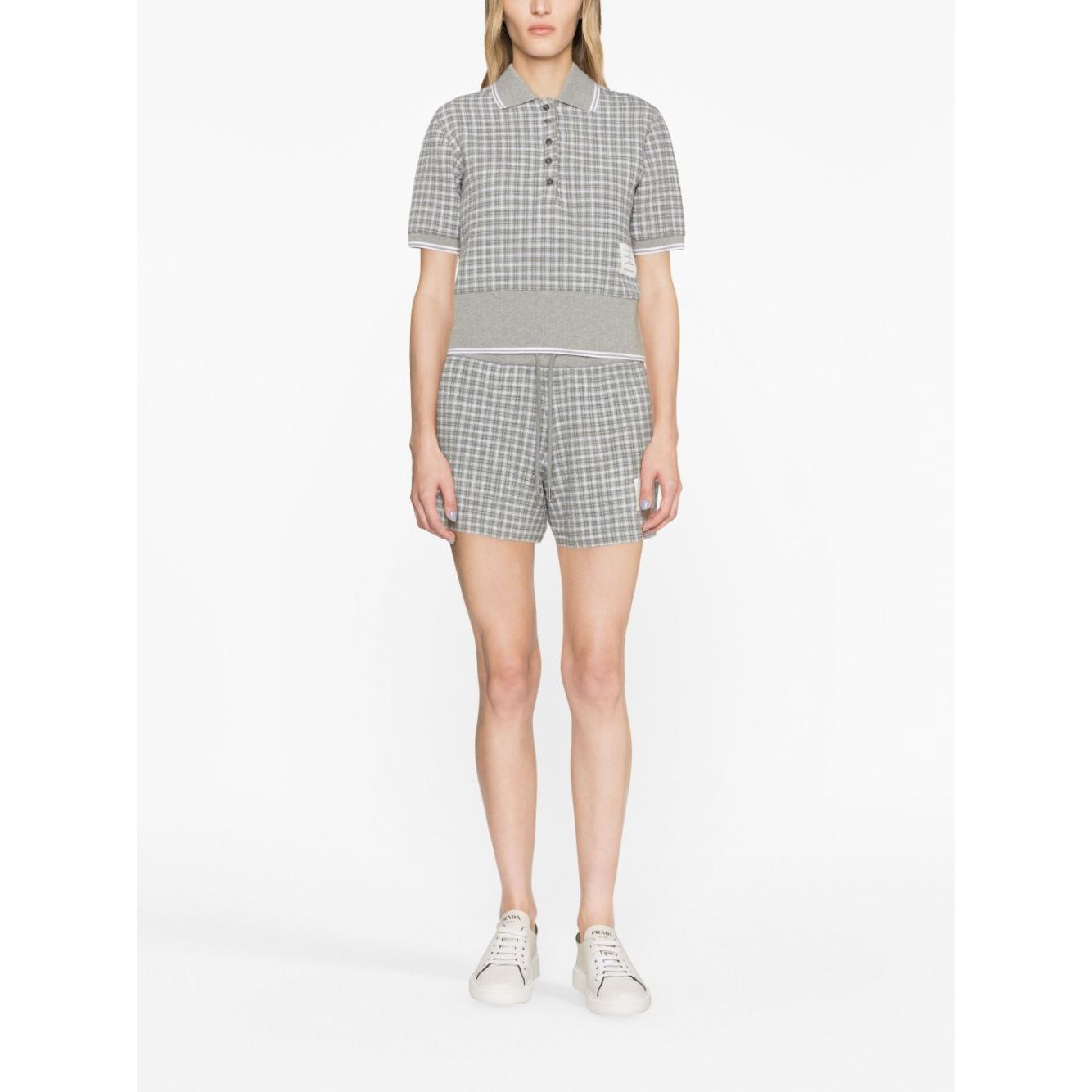 Thom Browne Shorts Grey Short trousers