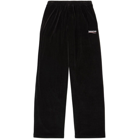 Balenciaga logo embroidered track pants