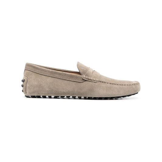 Tod's Flat shoes Grey Moccasins Tod'S Rosy Brown