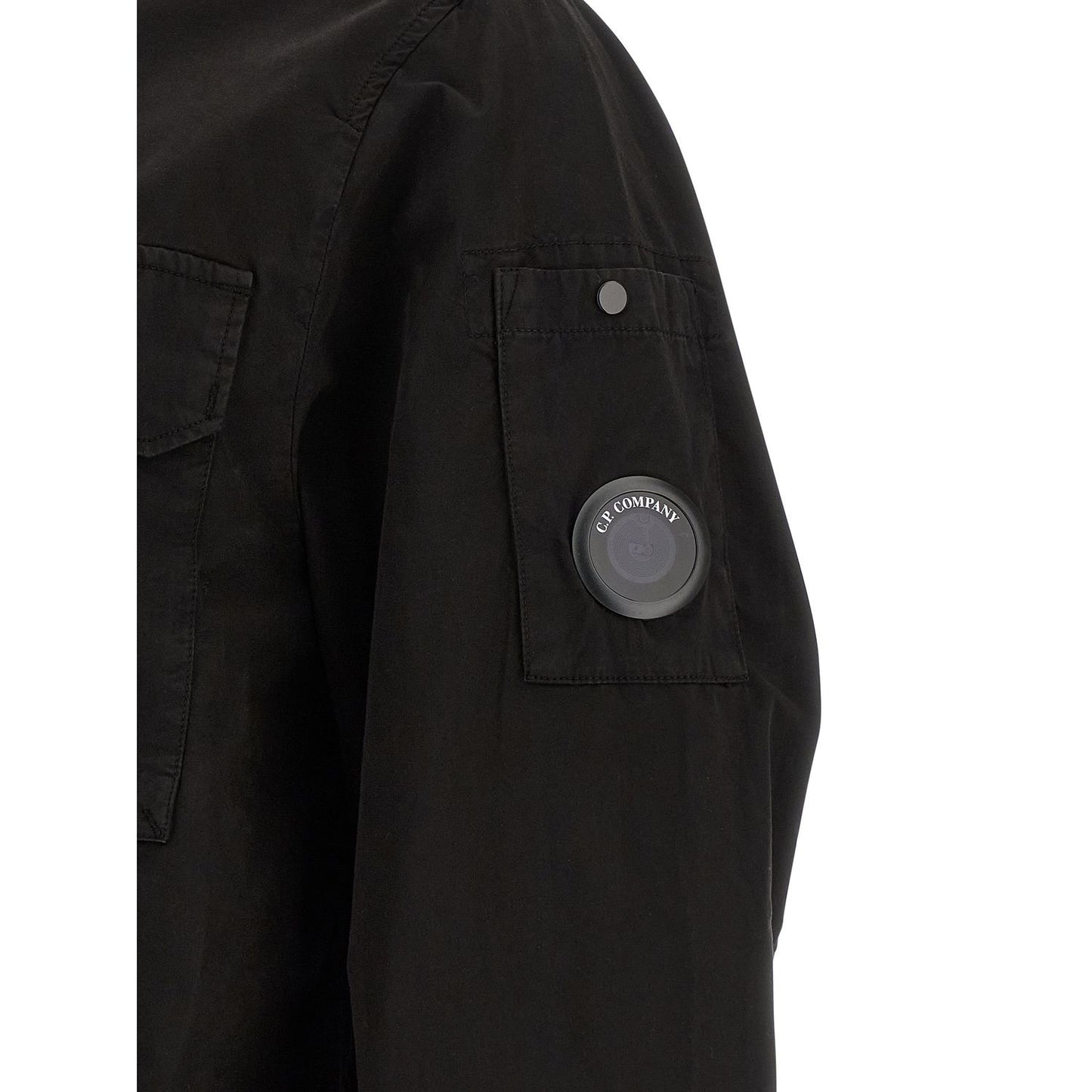 C.P. Company Black Cotton Blouse