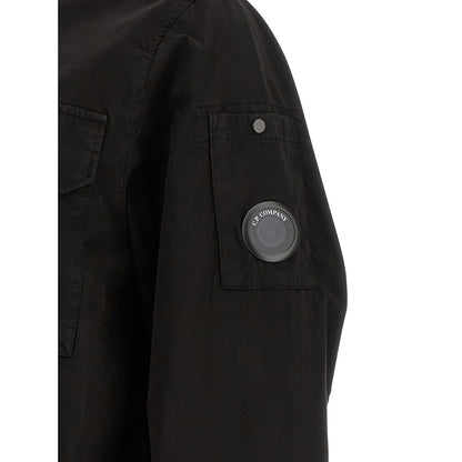 C.P. Company Black Cotton Blouse