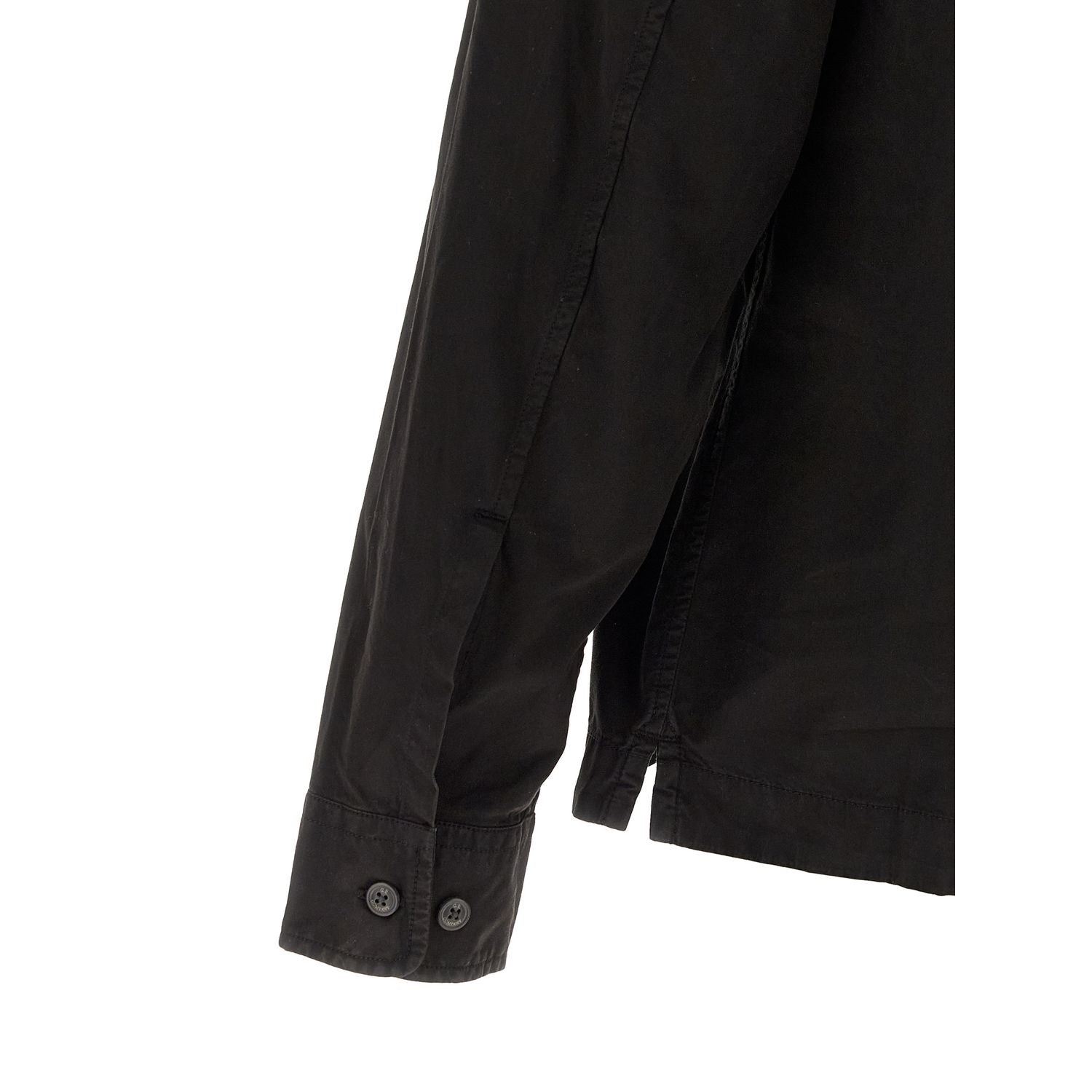 C.P. Company Black Cotton Blouse