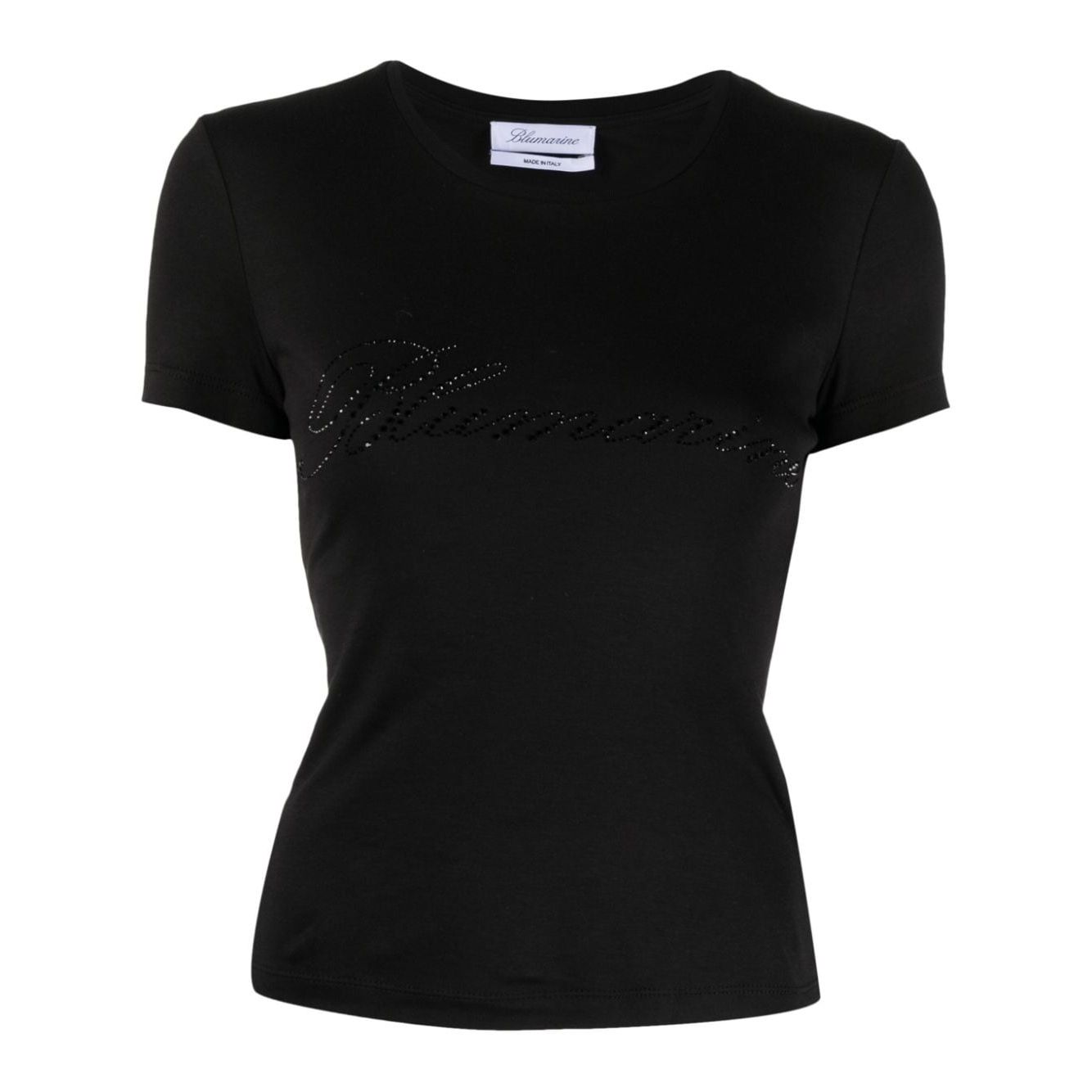 Blumarine T-shirts and Polos Black Topwear