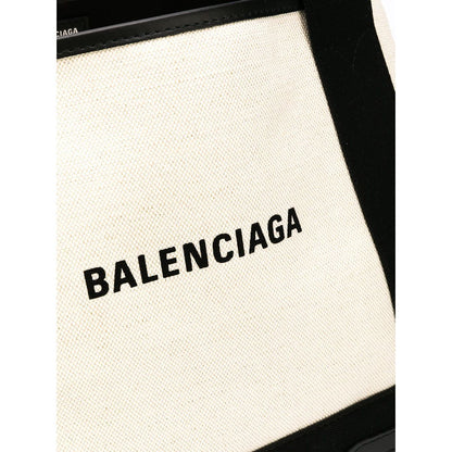 Balenciaga canvas tote with removable pouch