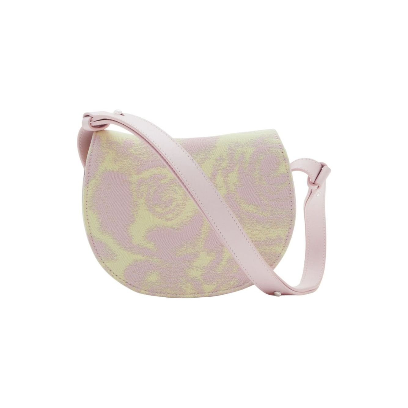 Front view with bag zipped and handles upright.