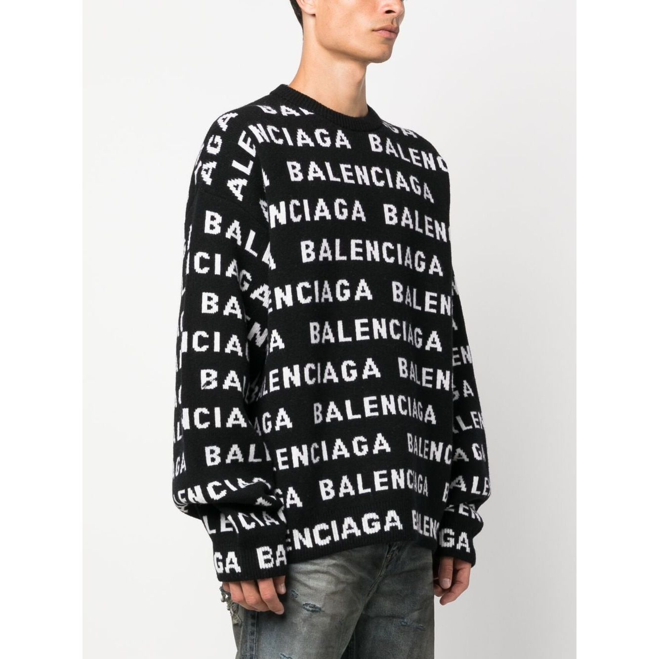 Balenciaga logo sweater