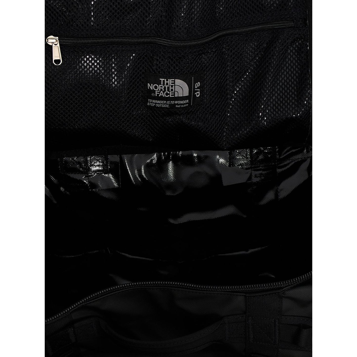 The North Face Black Recycled Polyester Backpack