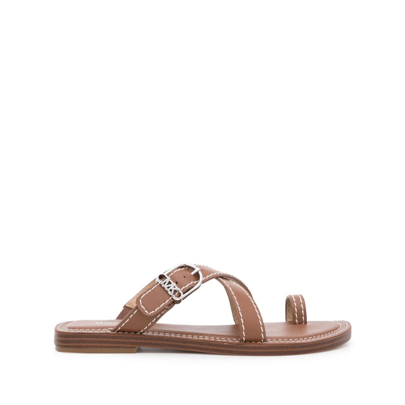 MMK Sandals Leather Brown
