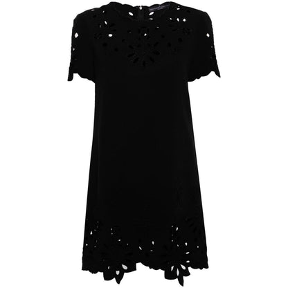 Ermanno Scervino Embroidered cotton short dress Dresses