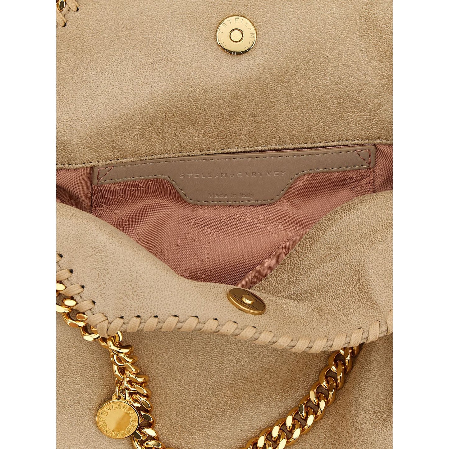 Stella McCartney Beige Polyester Shoulder Bag