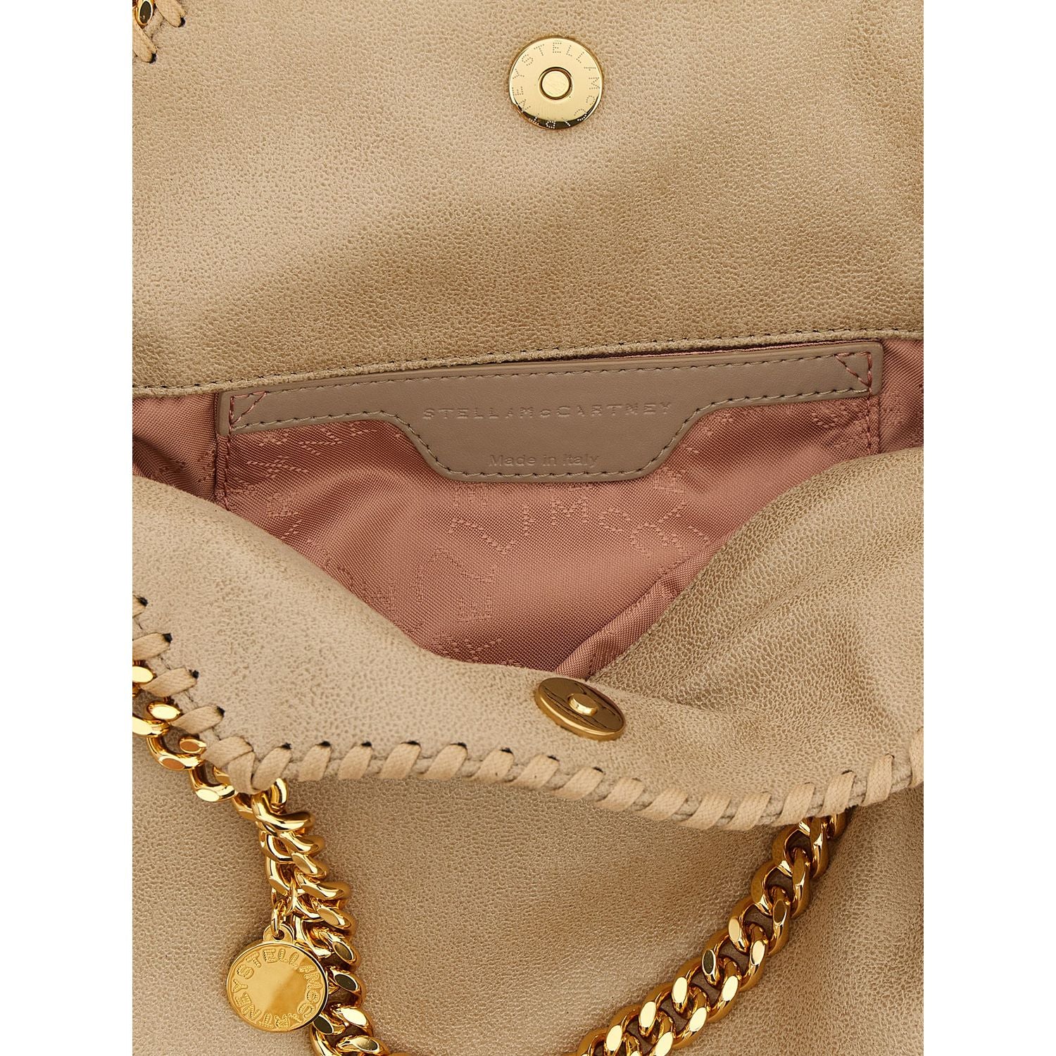 Stella McCartney Beige Polyester Shoulder Bag
