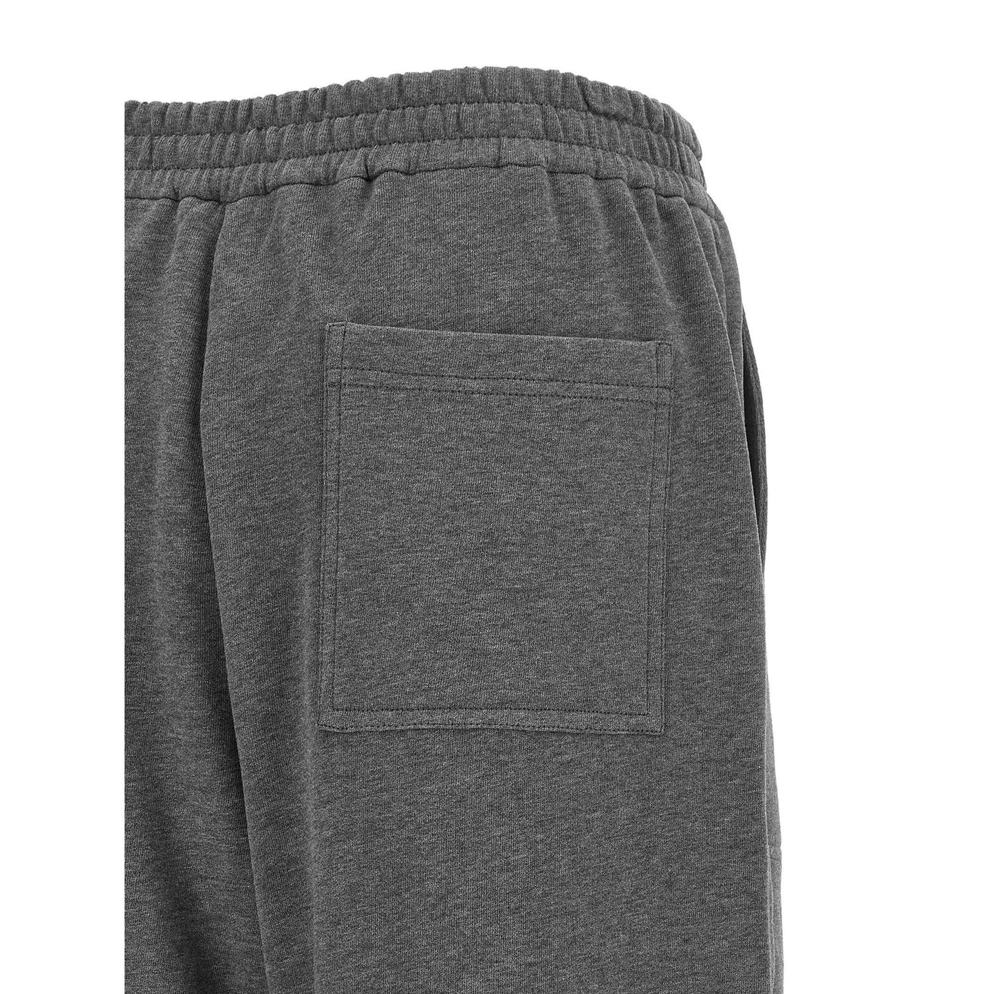 Brunello Cucinelli Gray Cotton Joggers (Workout Pants)