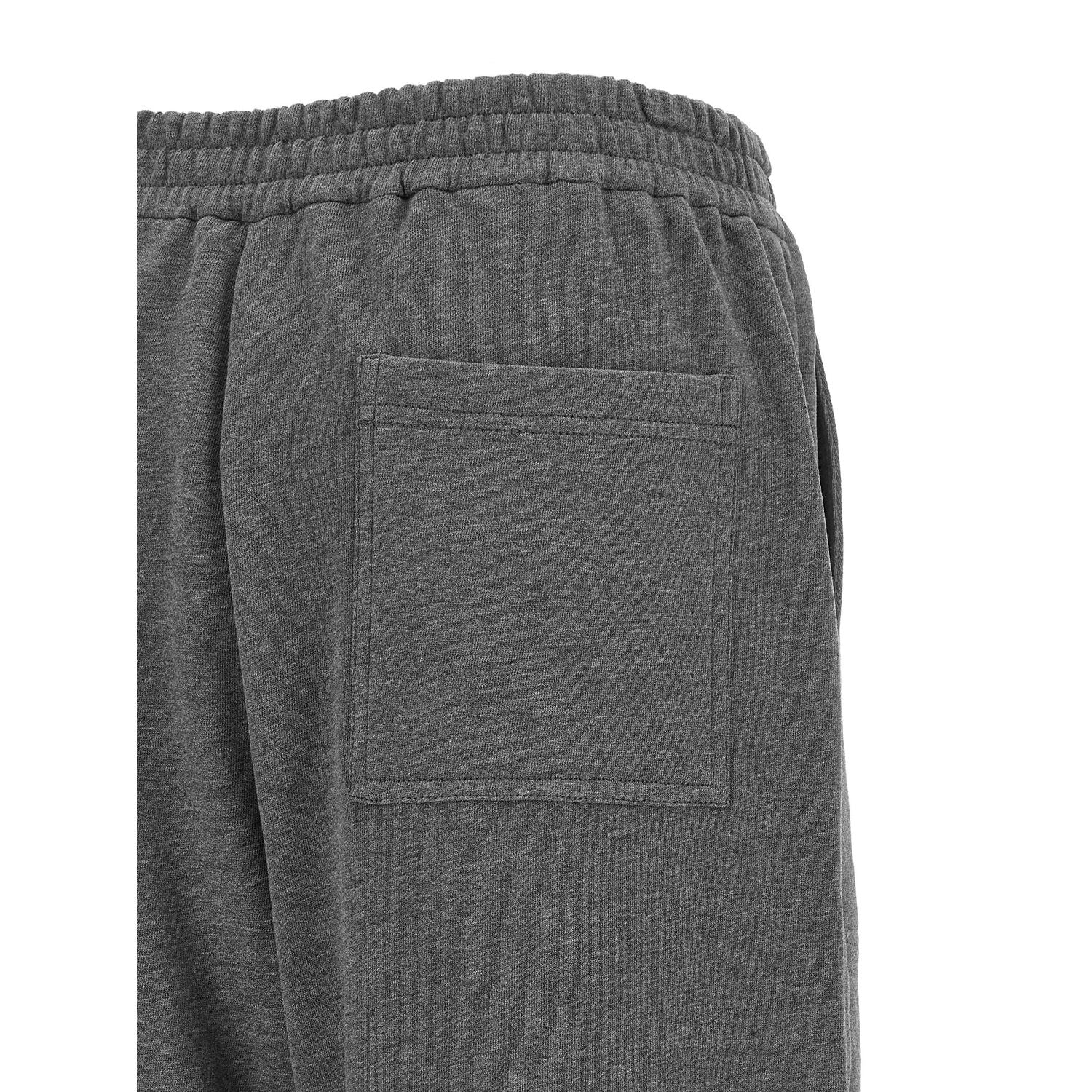 Brunello Cucinelli Gray Cotton Joggers (Workout Pants)