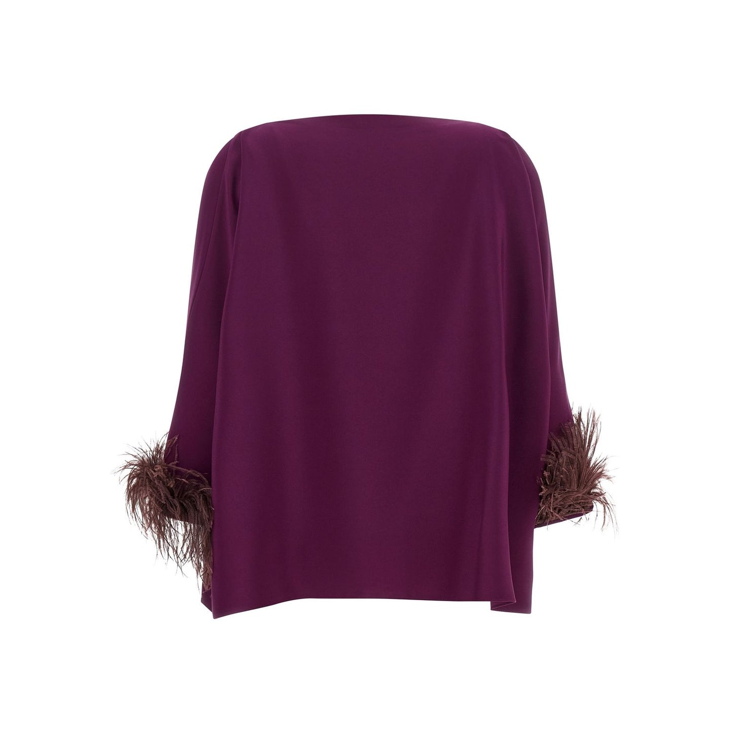 Gianluca Capannolo Purple Viscose Blouse