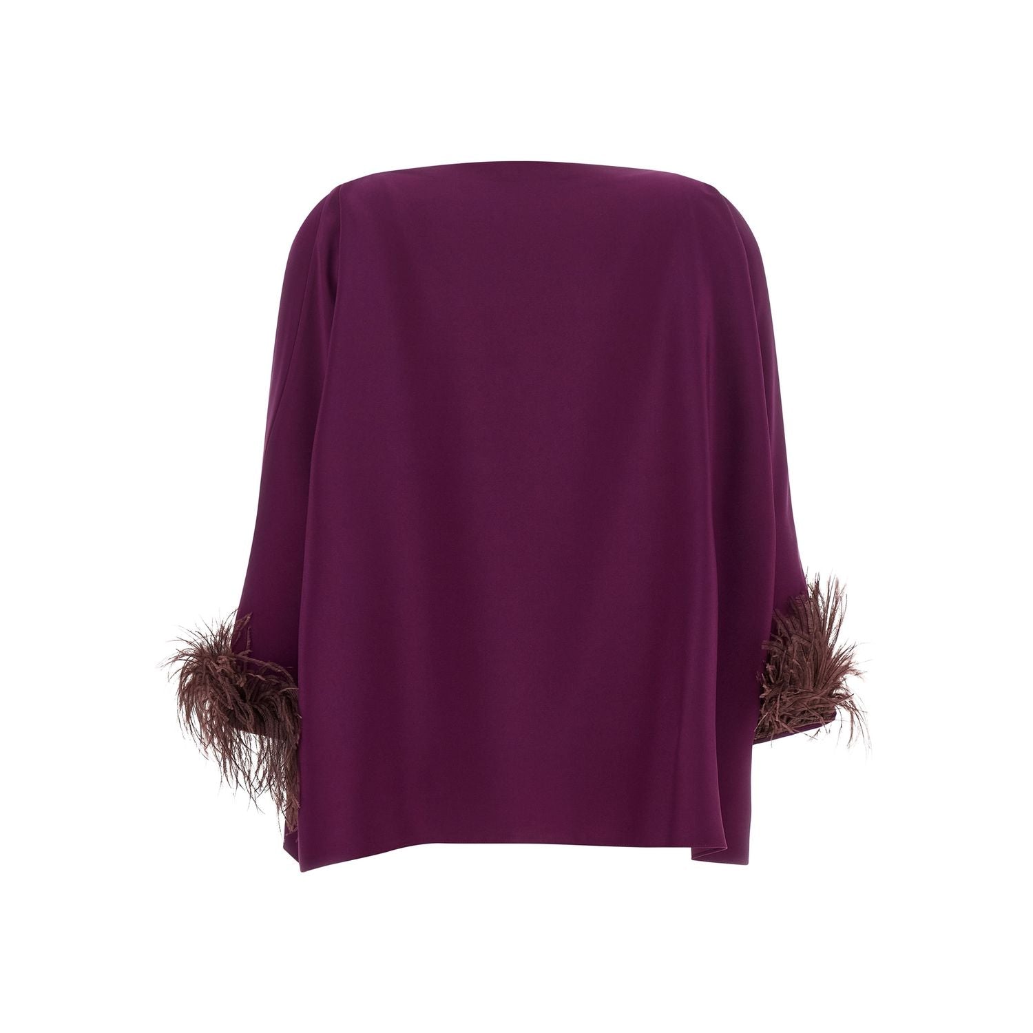 Gianluca Capannolo Purple Viscose Blouse