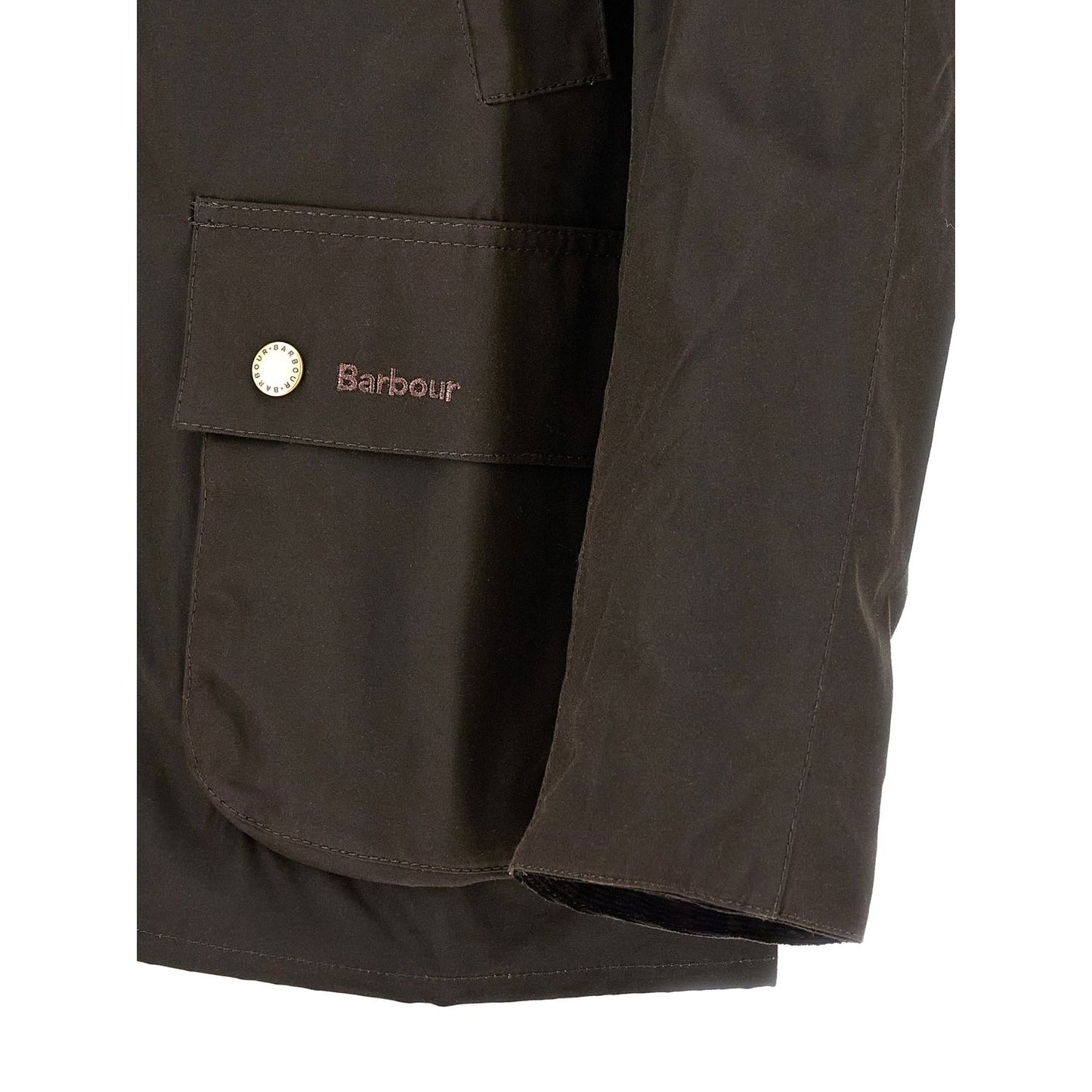 Barbour Brown Cotton Jacket