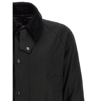 Barbour Black Cotton Jacket