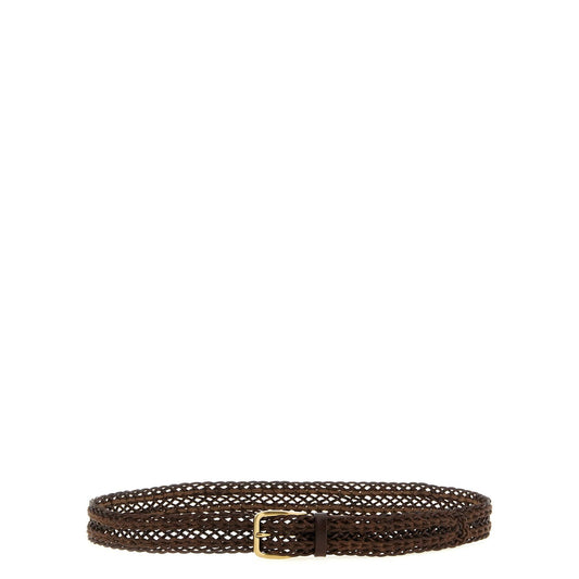 Brunello Cucinelli Brown Calfskin Belt